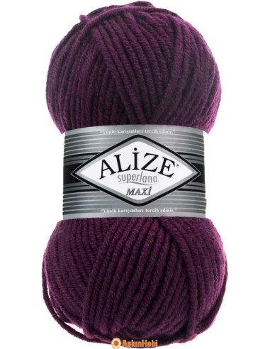 Alize Süperlana Maxi 111 Mürdüm