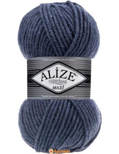 Alize Süperlana Maxi 203 Denim Melange