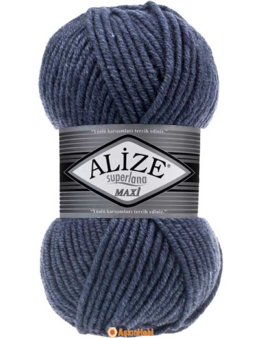 Alize Süperlana Maxi 203 Denim Melange