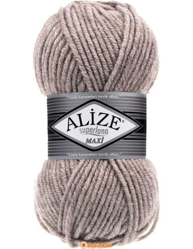 Alize Süperlana Maxi 207 Açık Kahverengi