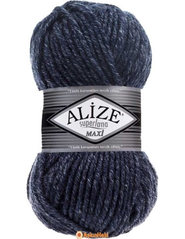 Alize Süperlana Maxi 805 Aspe Navy Blue