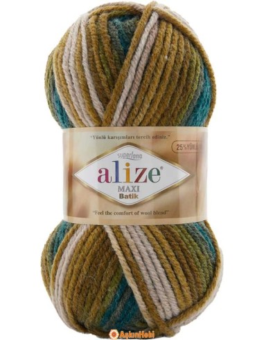 Alize Süperlana Maxi Batik 4684