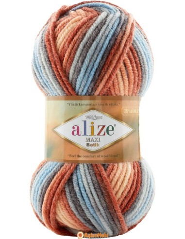 Alize Süperlana Maxi Batik 7922