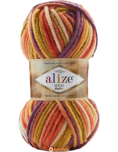 Alize Süperlana Maxi Batik 8027