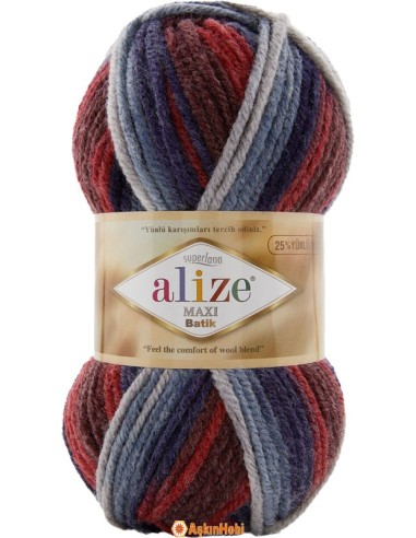 copy of Alize Süperlana Maxi Batik 8027