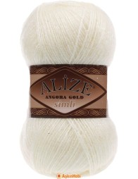 Alize Angora Gold Simli 01 Cream