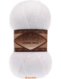 Alize Angora Gold Simli 55 White