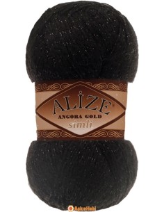 Alize Angora Gold Simli 60 Black
