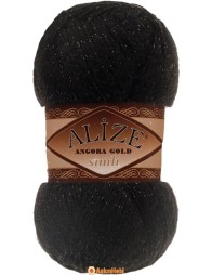 Alize Angora Gold Simli 60 Black