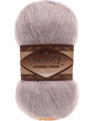Alize Angora Gold Simli 163 Toz Lila