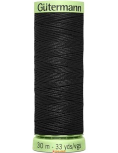 Gutermann Top Stitch Thread 000 Black