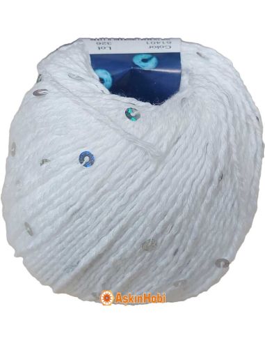 Himalaya Dore 61401 (Silver Paillette)